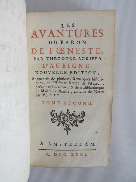 Les avantures du Baron de Foeneste