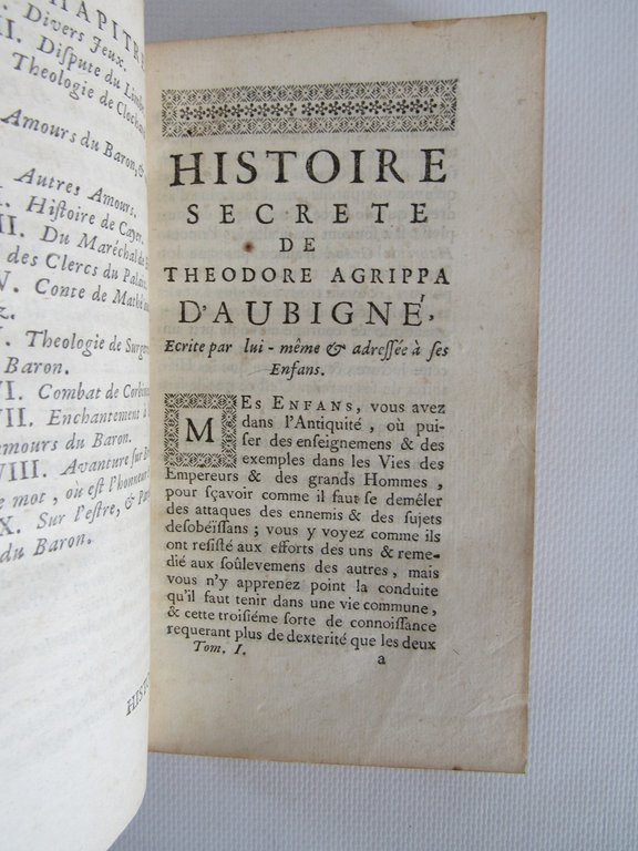Les avantures du Baron de Foeneste