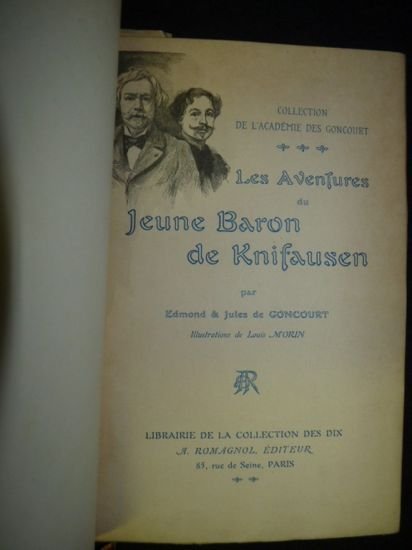 Les aventures du jeune baron de Knifausen