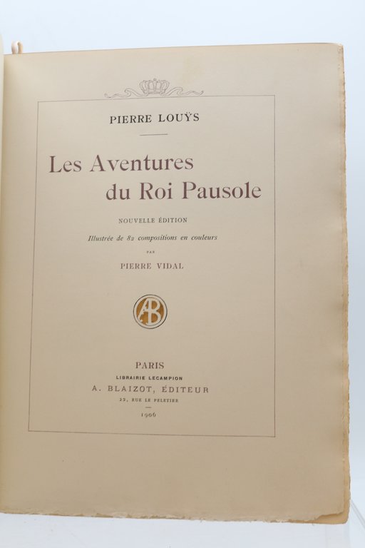 Les aventures du roi Pausole