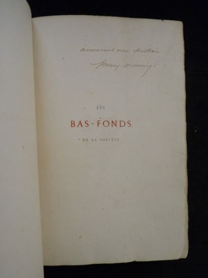 Les bas-fonds de la société