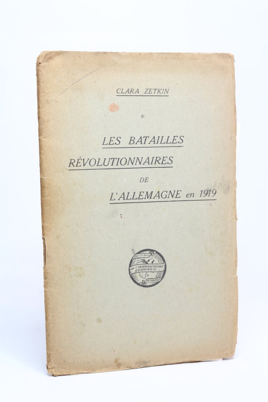 Les batailles révolutionnaires de l'Allemagne en 1919