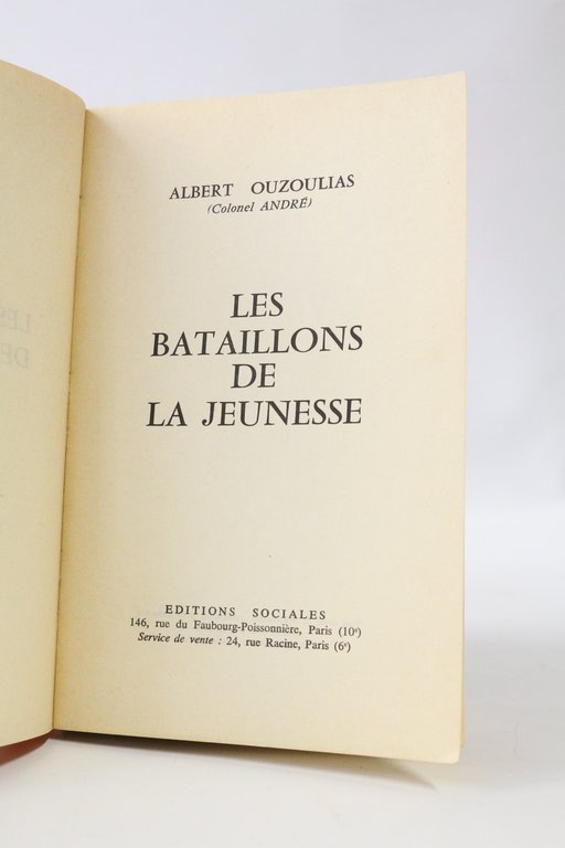 Les bataillons de jeunesse, les jeunes dans la Résistance
