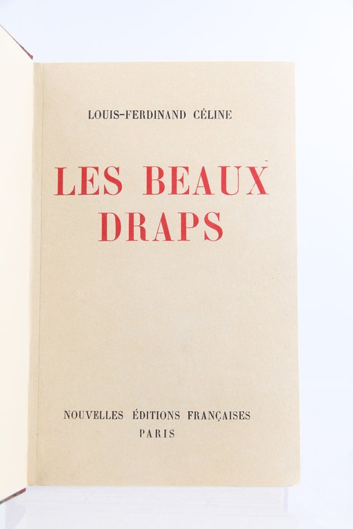 Les beaux draps - L'exemplaire de Maître Mikkelsen