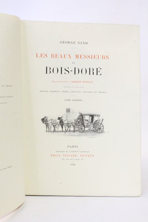 Les beaux messieurs de bois-doré