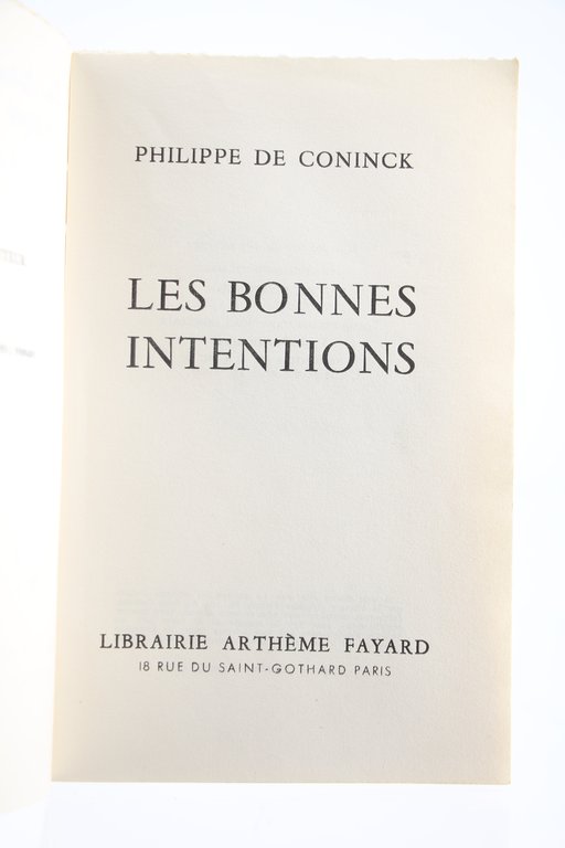 Les Bonnes Intentions