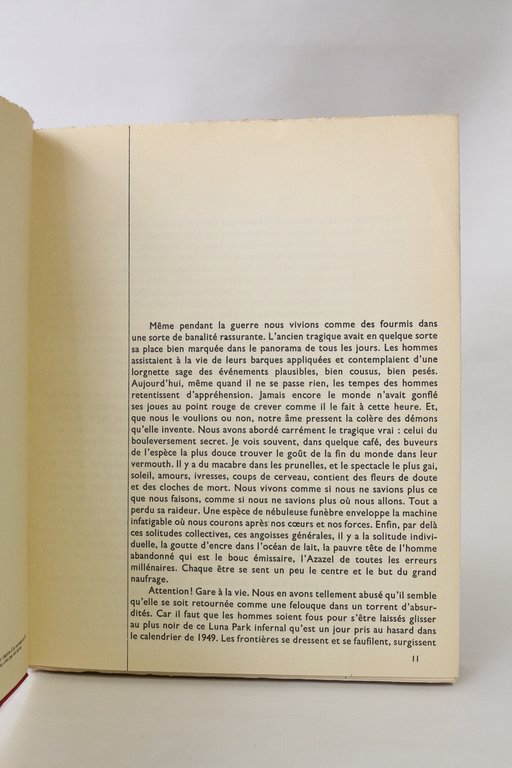Les cahiers de la pléiade. Automne 1949