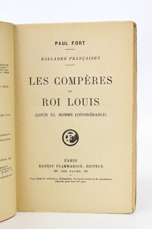 Les compères du roi Louis