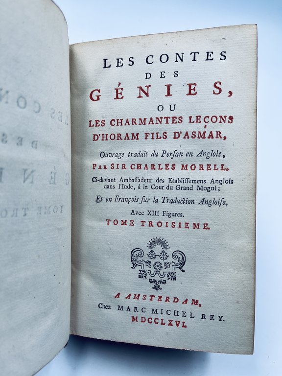 Les contes des Génies, ou les charmantes leçons d'Horam fils …