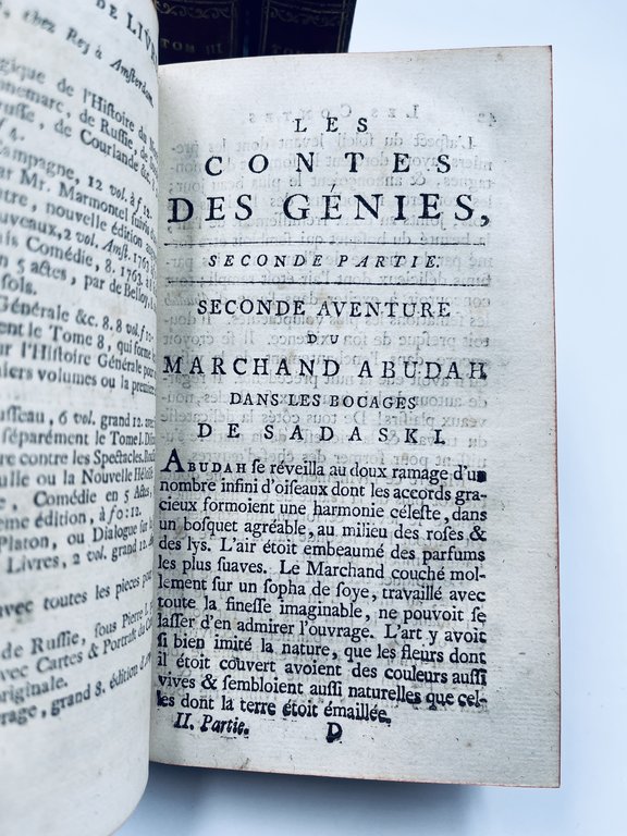 Les contes des Génies, ou les charmantes leçons d'Horam fils …