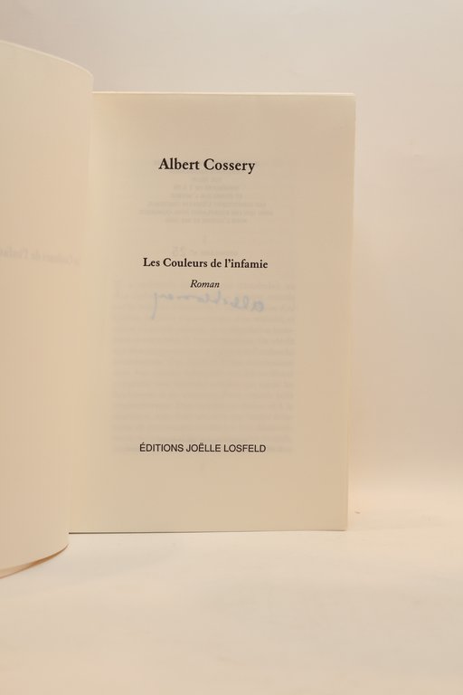Les couleurs de l'infamie