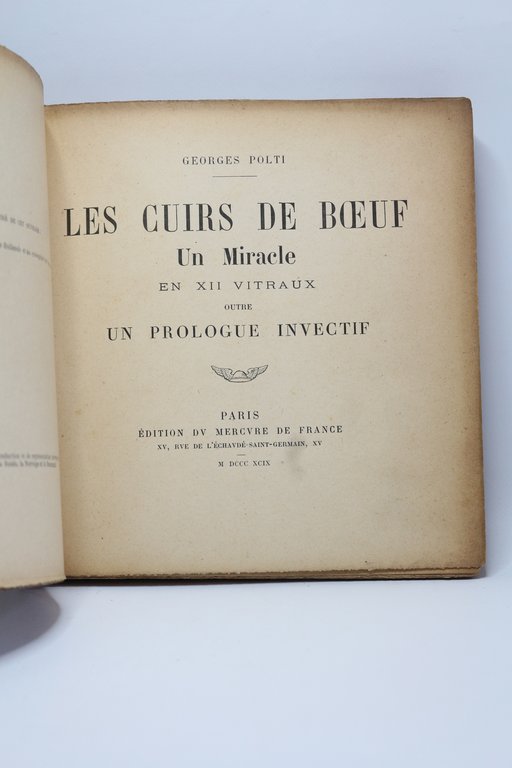 Les cuirs de boeuf , un miracle en XII vitraux …