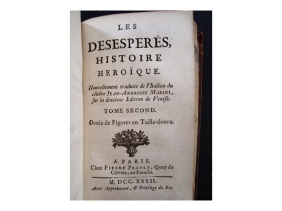 Les desesperés, histoire héroïque