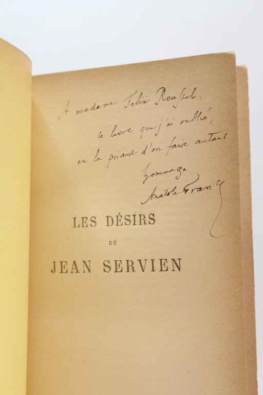 Les désirs de Jean Servien