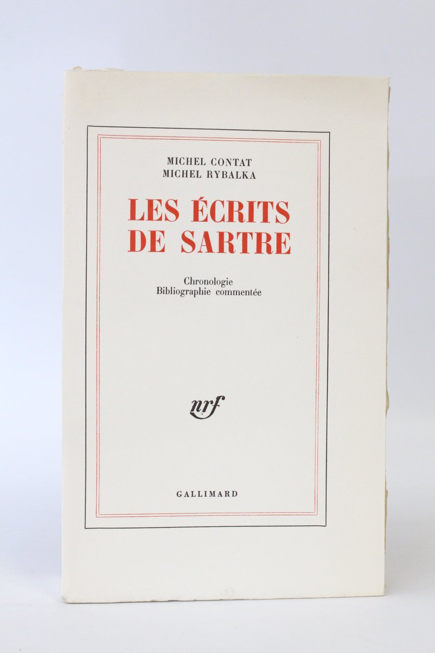 Les écrits de Sartre. Chronologie. Bibliographie commentée