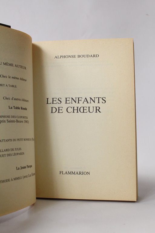 Les enfants de choeur