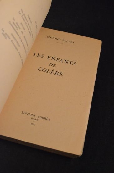 Les enfants de la colère