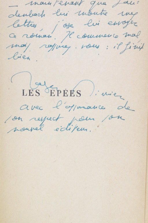 Les épées
