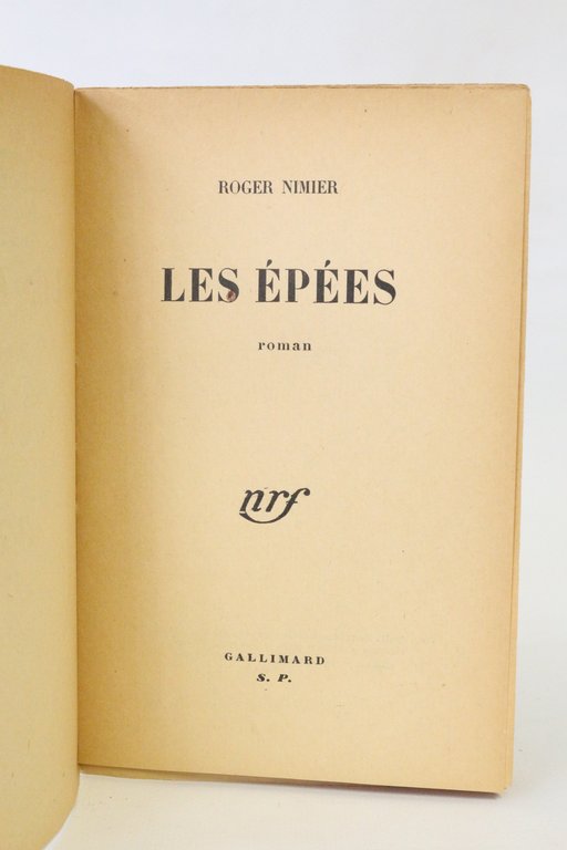 Les épées