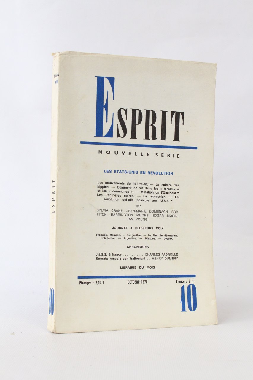 Les Etats-Unis en révolution - In Esprit N°396 de la …