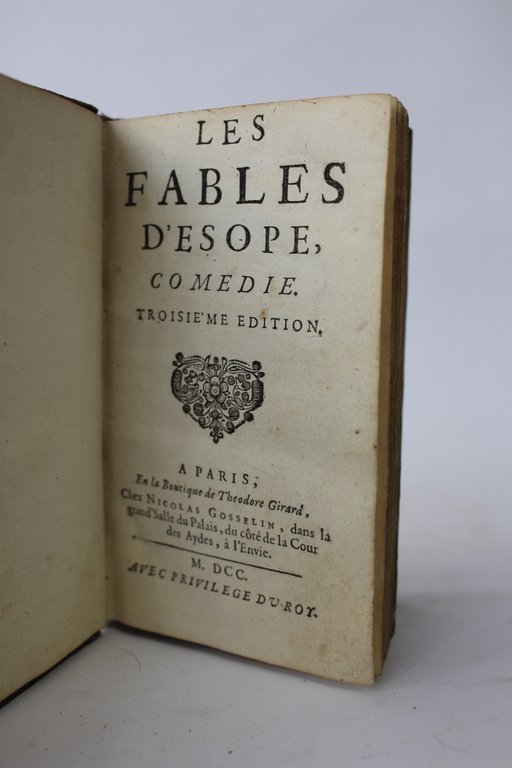 Les fables d'Esope, comedie