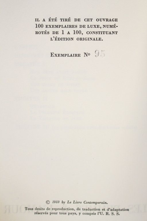 Les femmes et l'amour