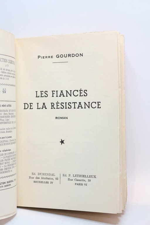 Les fiancés de la Résistance