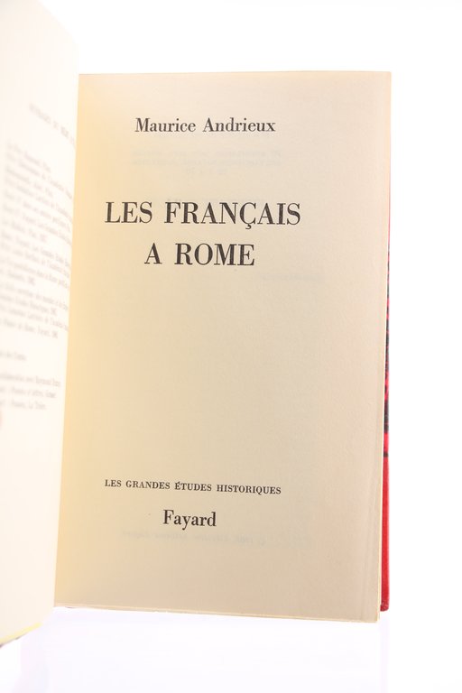 Les Français à Rome