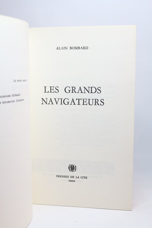 Les grands navigateurs