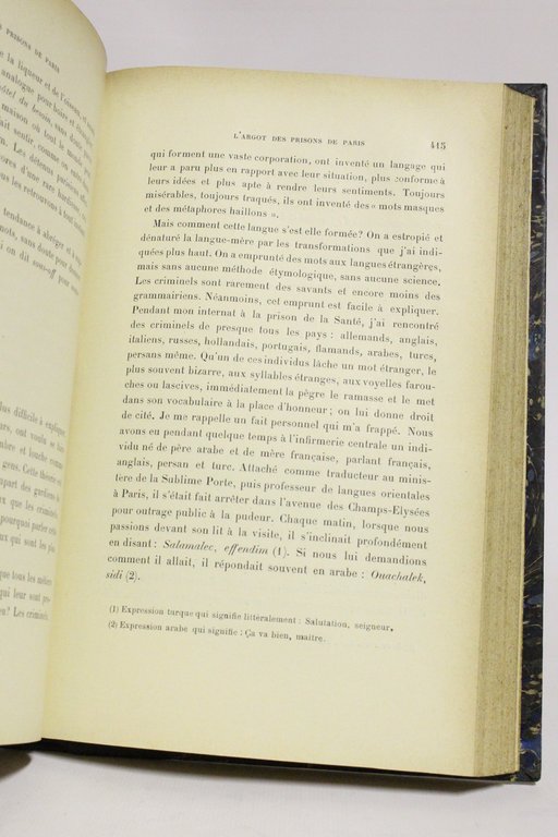Les habitués des prisons de Paris. Etude d'anthropologie & de …