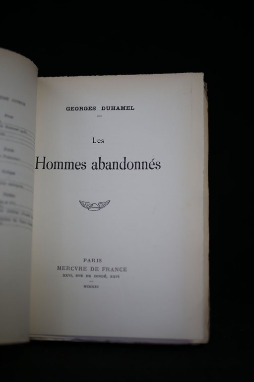 Les hommes abandonnés