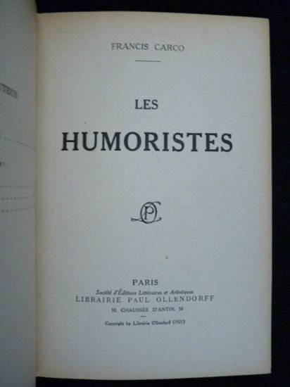 Les humoristes