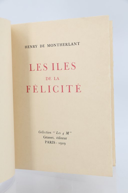 Les îles de la félicité