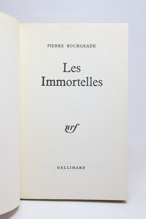 Les immortelles