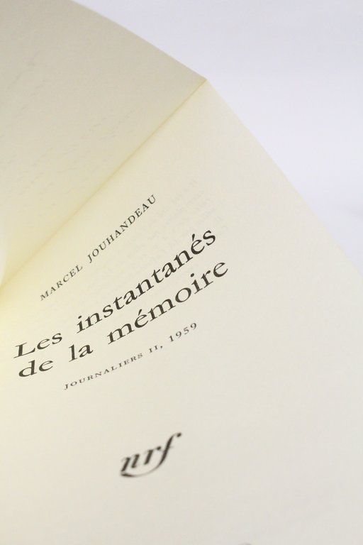 Les instantanés de la mémoire