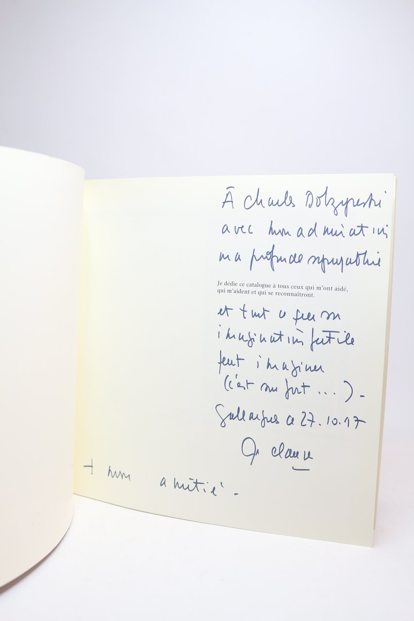 Les livres de Jacques Clauzel. Espace poétique - espace pictural