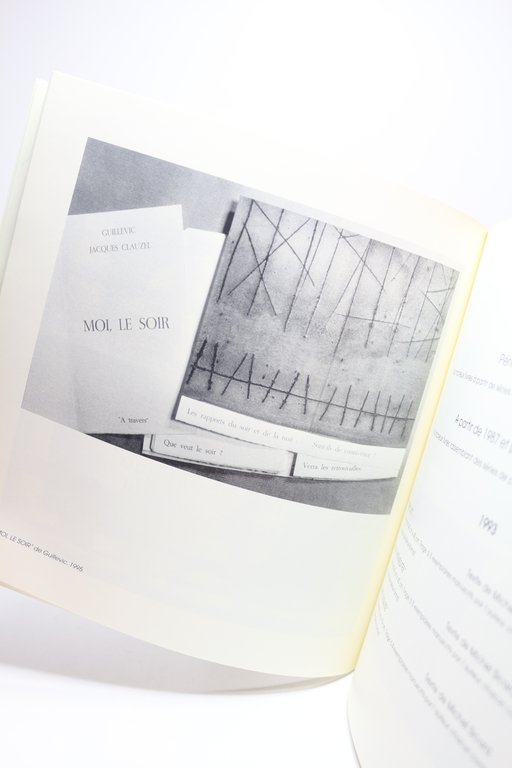 Les livres de Jacques Clauzel. Espace poétique - espace pictural