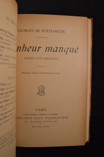 Les Malefilâtre. - Bonheur manqué. - Quelques vers d'autrefois