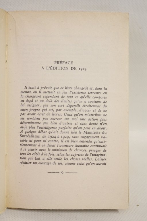 Les manifestes du surréalisme suivis de Prolégomènes à un troisième …