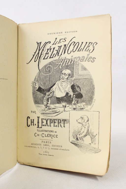 Les mélancolies animales