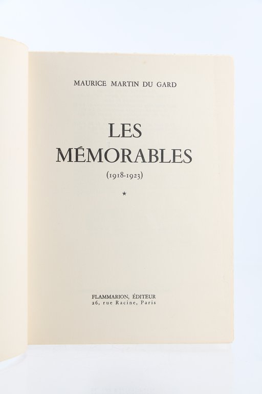 Les mémorables