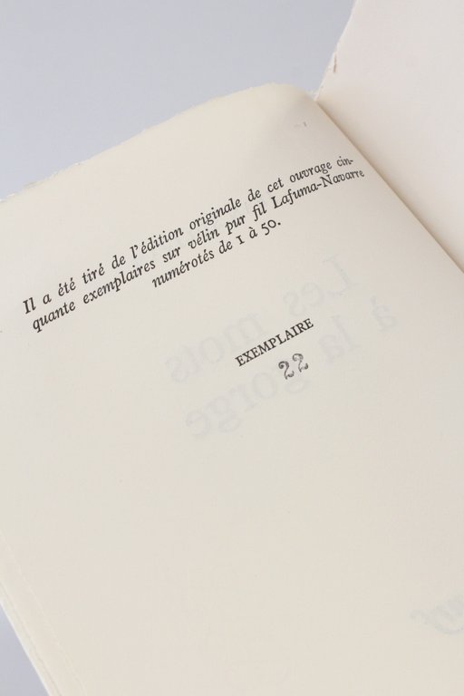 Les mots à la gorge