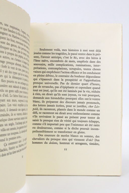 Les mots à la gorge