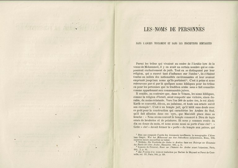 Les noms de personnes dans l'Ancien Testament et dans les …