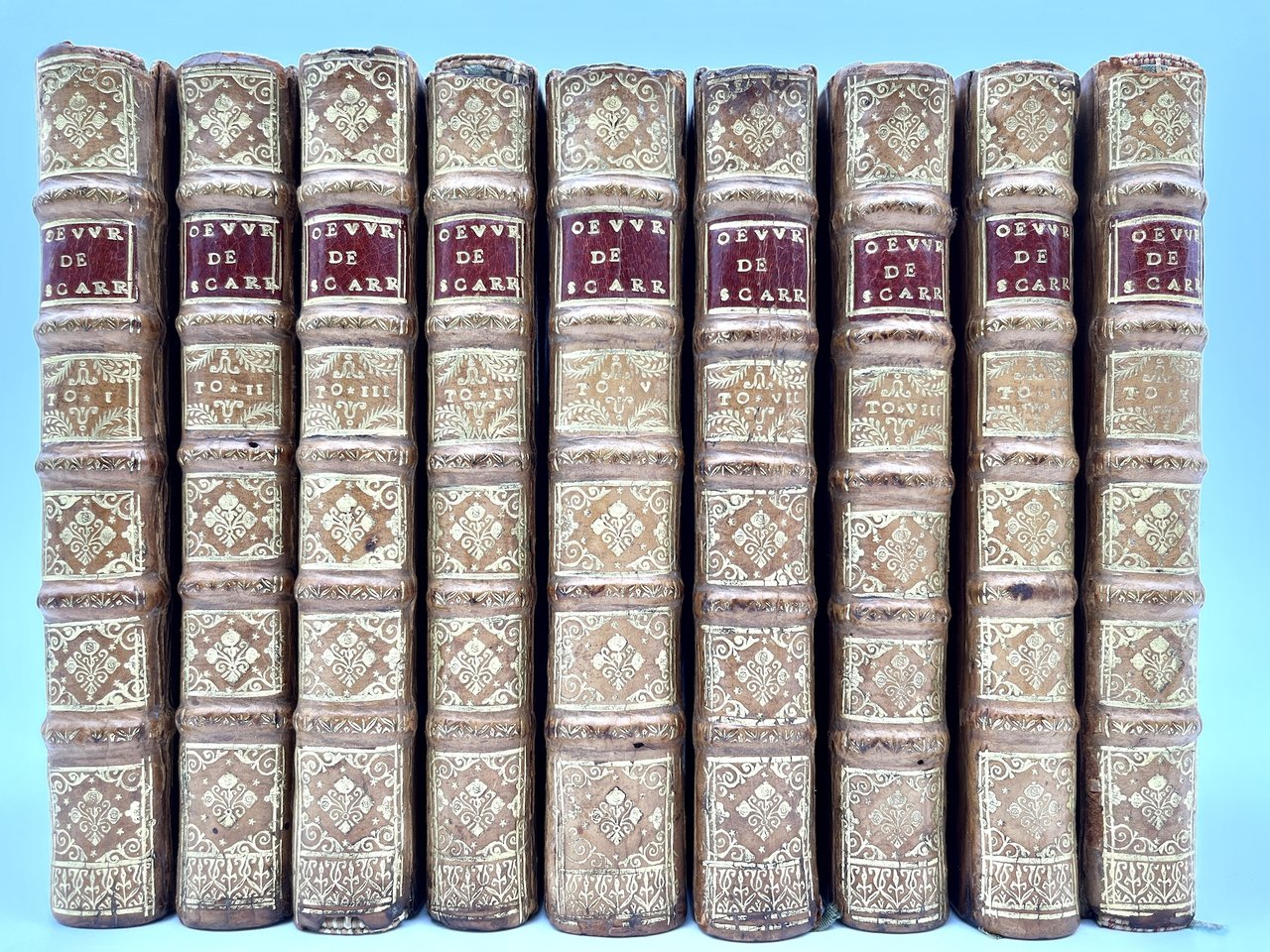 Les Oeuvres de Monsieur Scarron