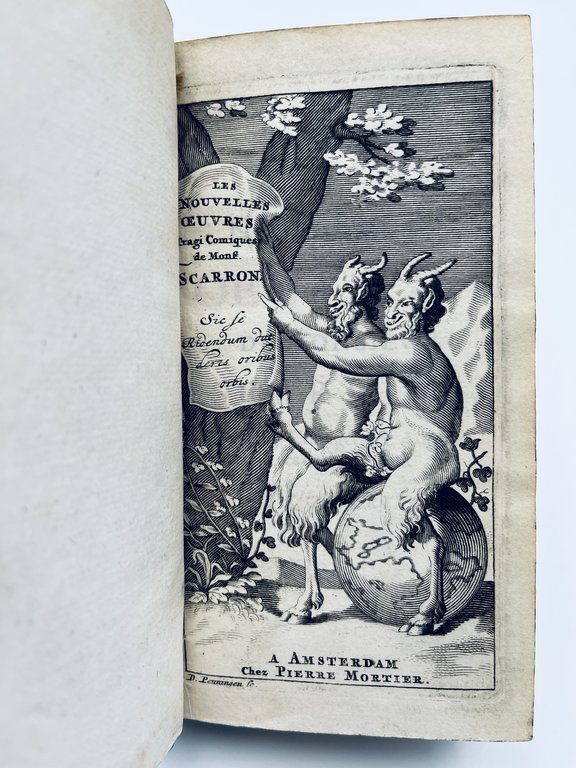 Les Oeuvres de Monsieur Scarron