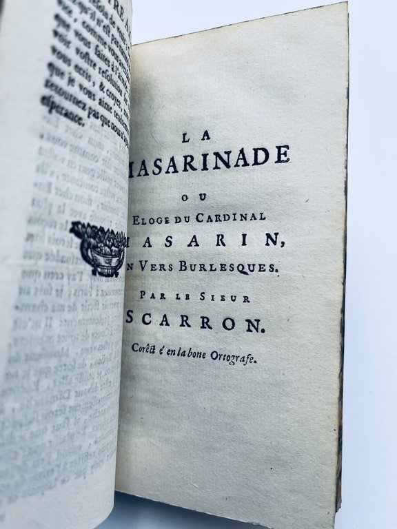 Les Oeuvres de Monsieur Scarron