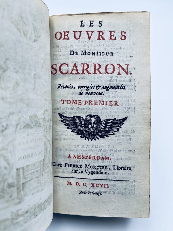 Les Oeuvres de Monsieur Scarron