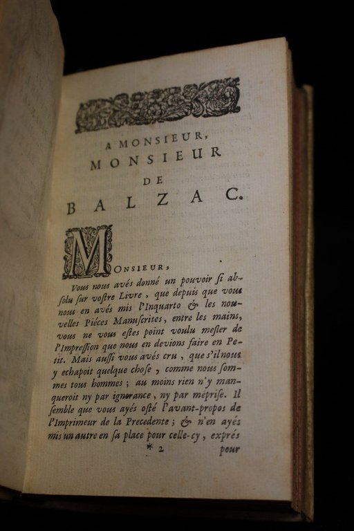 Les Oeuvres diverses du Sieur de Balzac