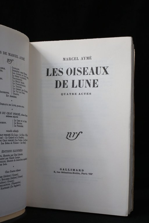 Les oiseaux de lune